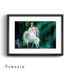 "Taikamaailman prinsessa" - satukuvajuliste, A4