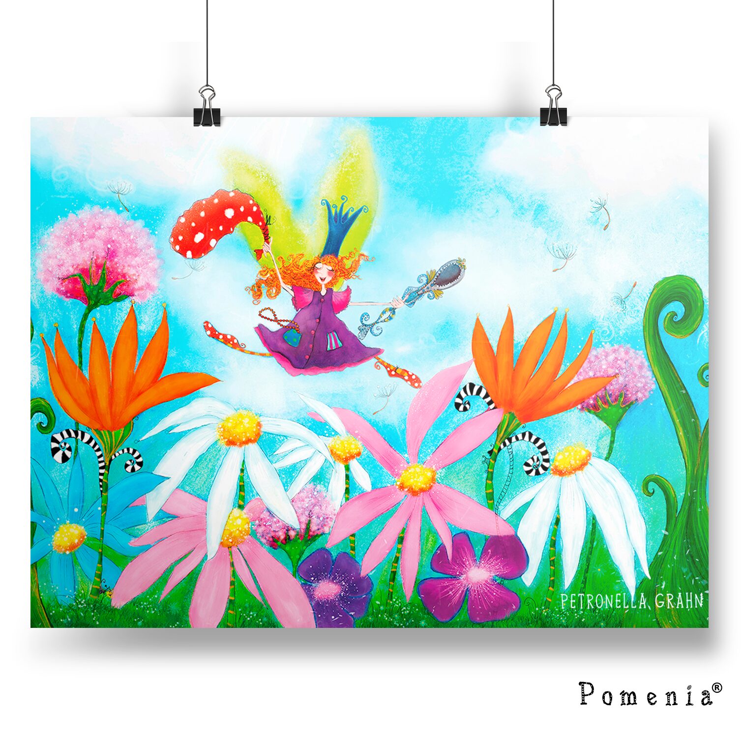 "Keijun kesäpäiv"ä - satukuvajuliste, A3