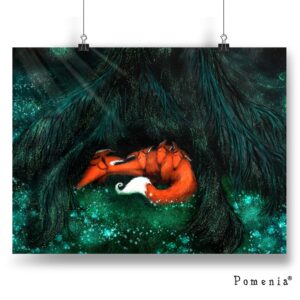 "Kotipesä" - satukuvajuliste, A3