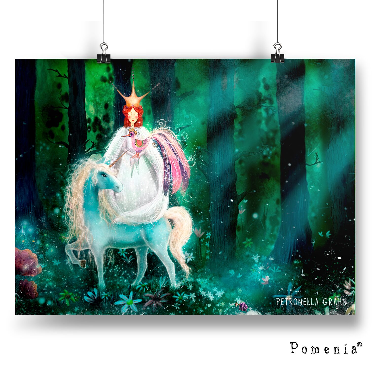 "Taikamaailman prinsessa" - satukuvajuliste, A3