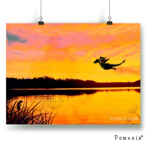 "Seikkailu alkaa" - satukuvajuliste, A3