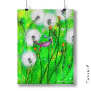 "Loikoillen" - satukuvajuliste, A3