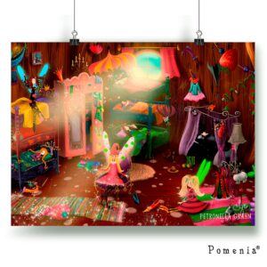 "Sirlimpsis" - satukuvajuliste, A3