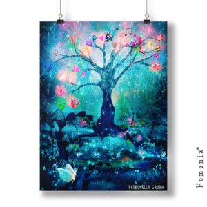 "Sydänyö" - satukuvajuliste, A3