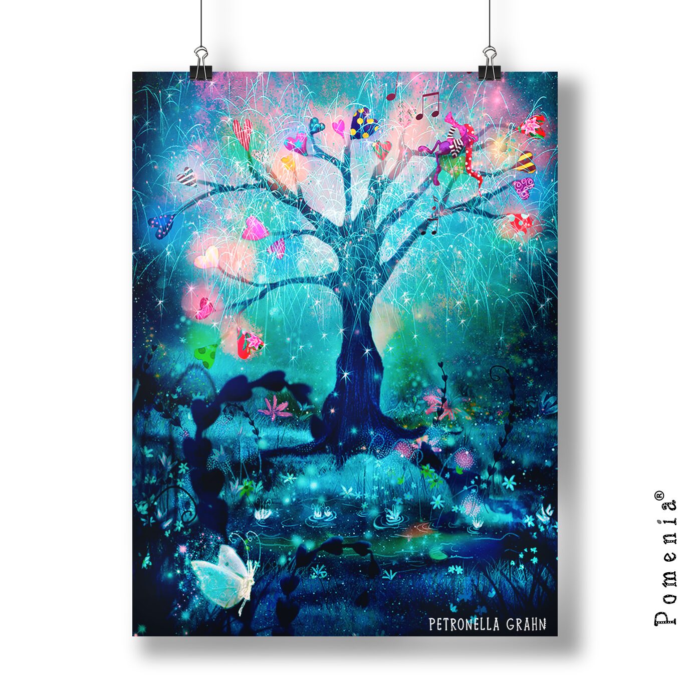 "Sydänyö" - satukuvajuliste, A3