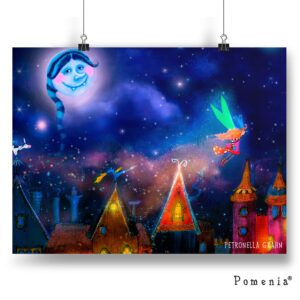 "Taikapölyn salaisuus" - satukuvajulist, A3