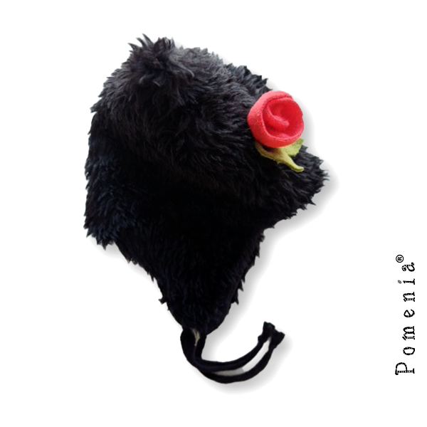 "Hishis", ruusulla, teddy-fleece - Image 2