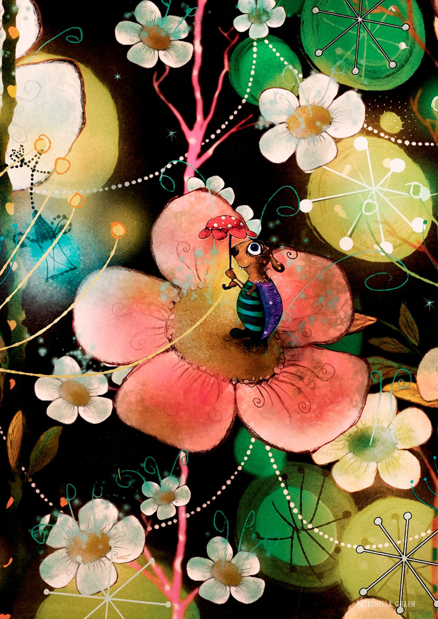 "Öttis Pöttis" -satutaidekuvajuliste, A4 - Image 2