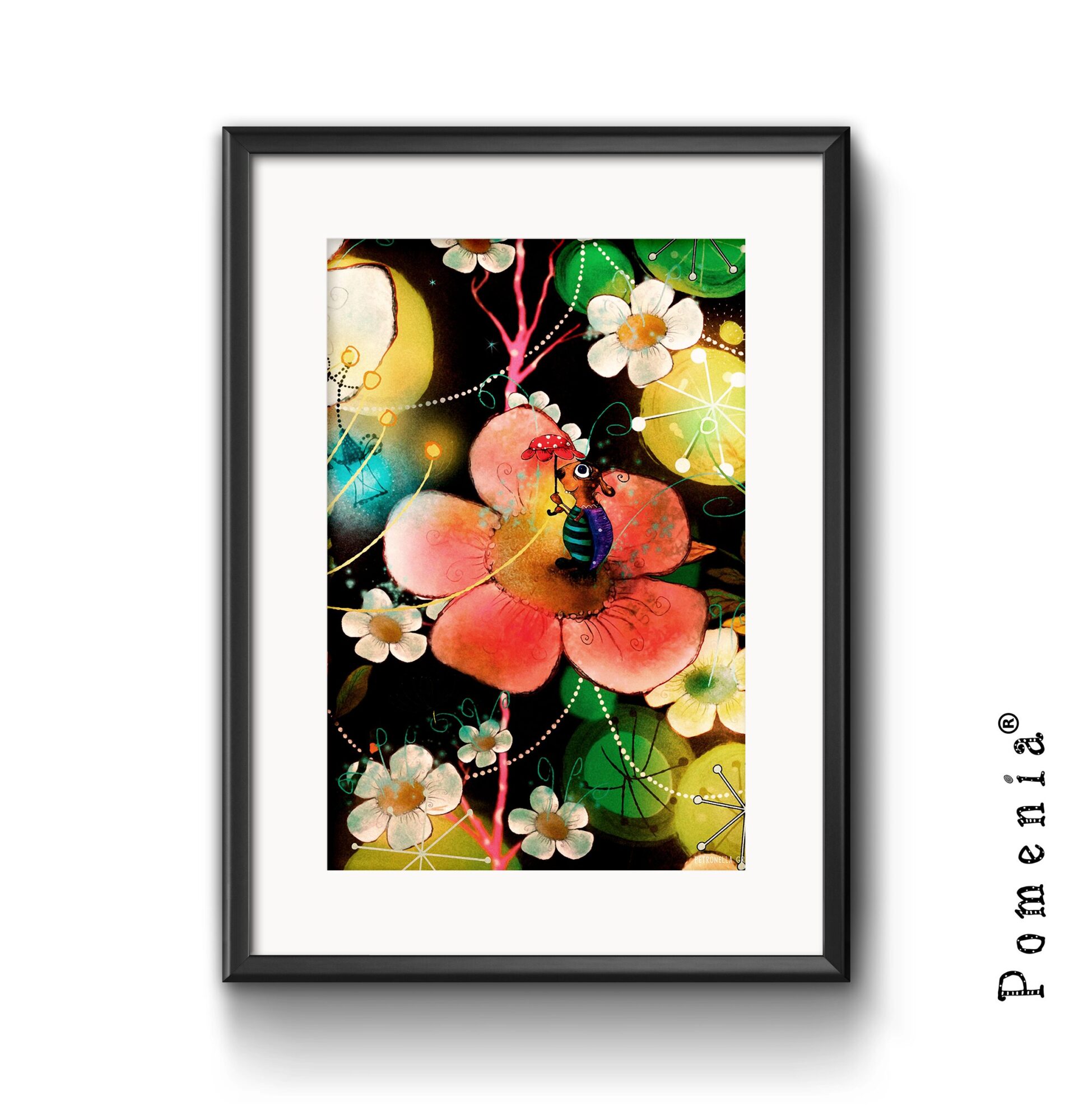 "Öttis Pöttis" -satutaidekuvajuliste, A4