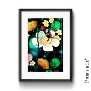 "Rakas Ystävä!" -satutaidekuvajuliste, A4