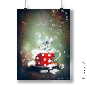 "Aina Aikaa Hassutella" - satukuvajuliste, A3