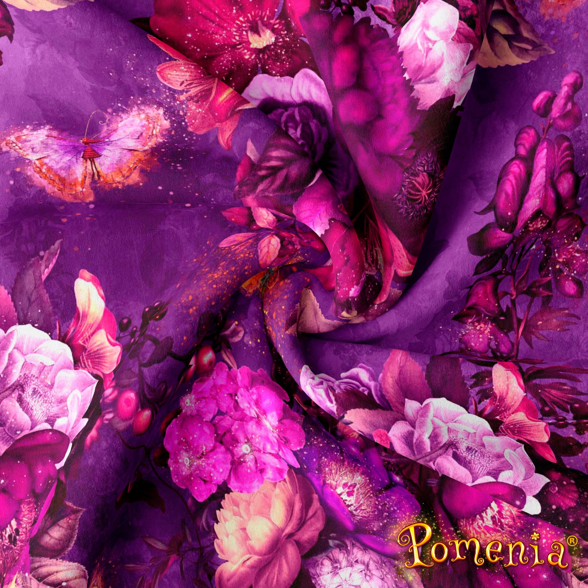 "Blossom", fuchia, 200cm PALA -DIGITRIKOO