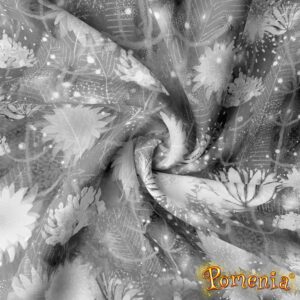 "Forever and After", grey, taustakuosi, 120cm PALA -DIGITRIKOO