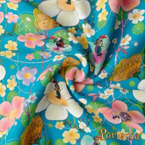 "Satumetsä Salainen", turkoosi, 110cm PALA -DIGITRIKOO