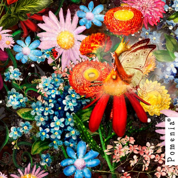 "Magical Meadow", hiili, 150cm PALA -DIGITRIKOO - Image 2