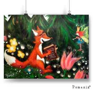 "Satua Ja Seikkailua" - satukuvajuliste,  A3