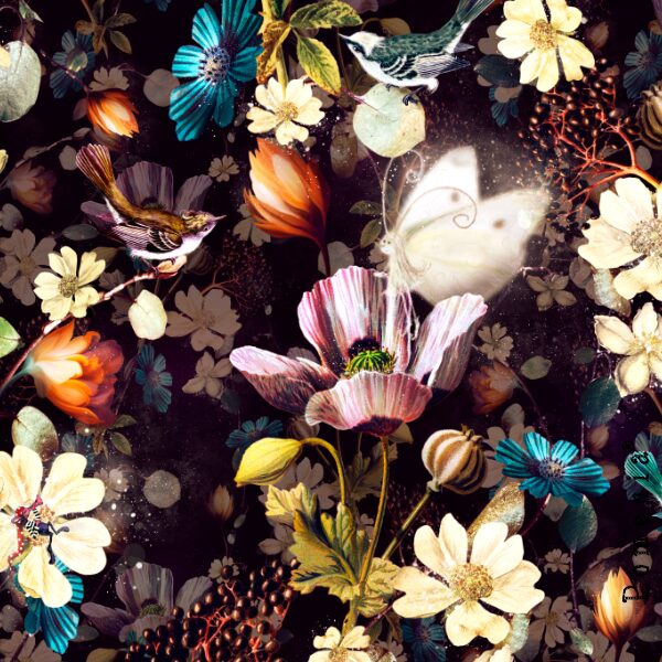 "The Mystic Veil And The White Butterfly", black, 225 cm PALA -DIGITRIKOO - Image 2