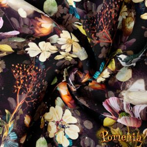 "The Mystic Veil And The White Butterfly", black, 225 cm PALA -DIGITRIKOO