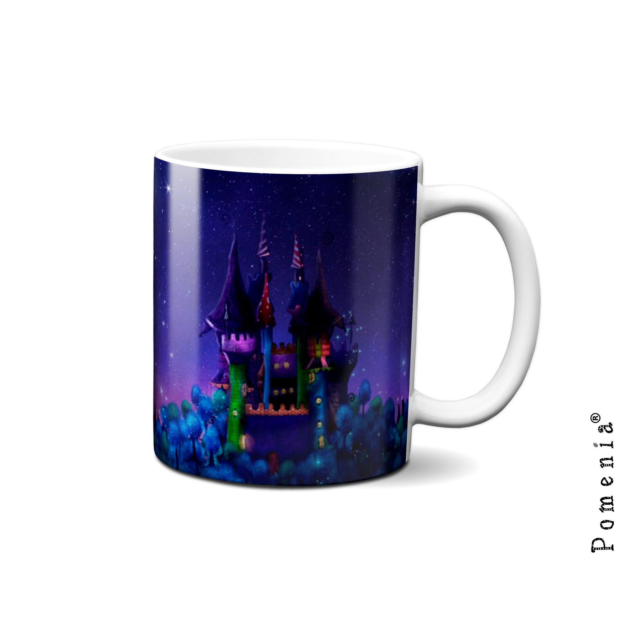 "Taikalinna Ja Kuutamoyö" -taidemuki