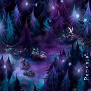 "A Fairy Folk Of Pomenia", lilac, TRIKOO, 40cm