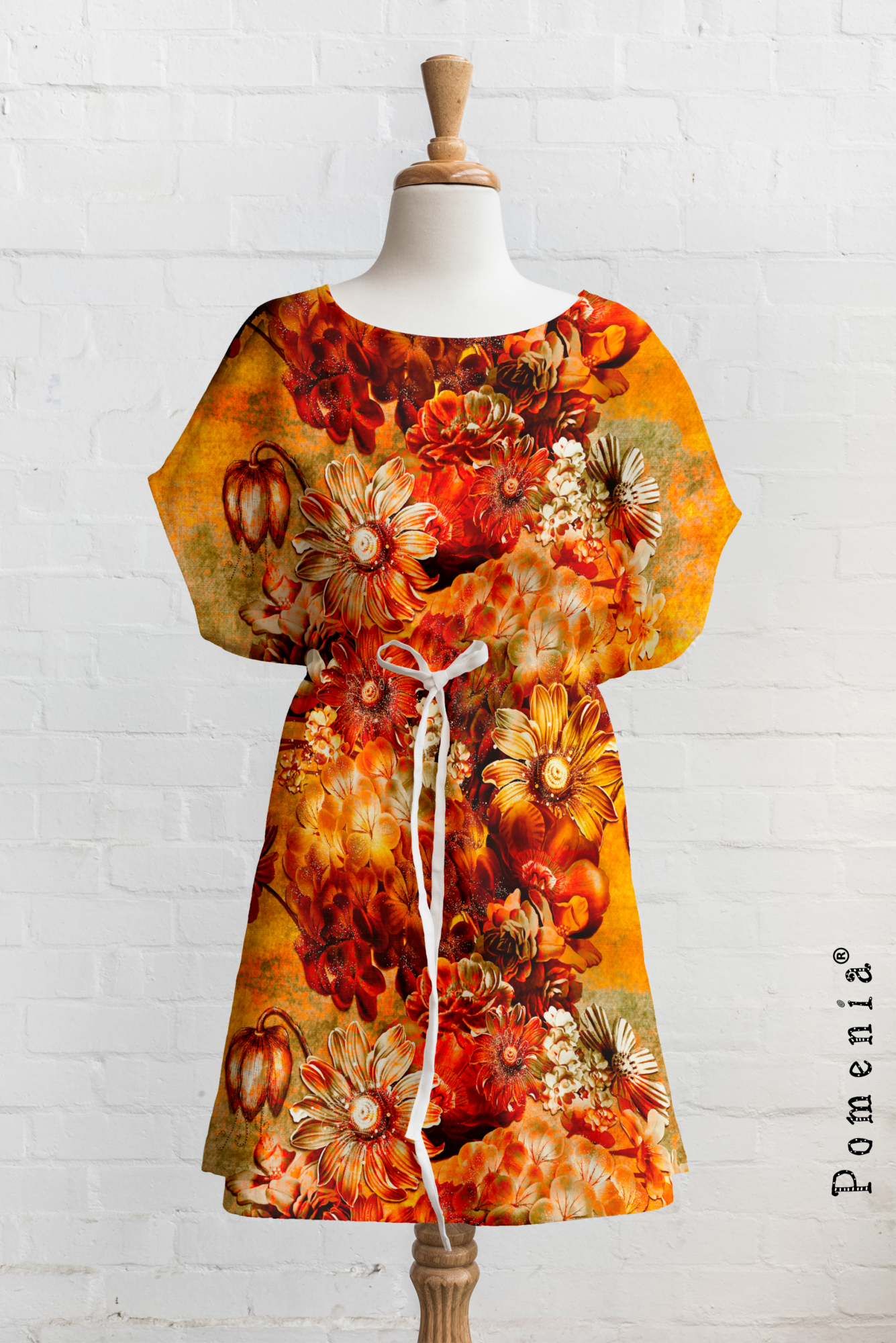 "Dragon Flower", ocra, TRIKOO, 40cm - Image 3