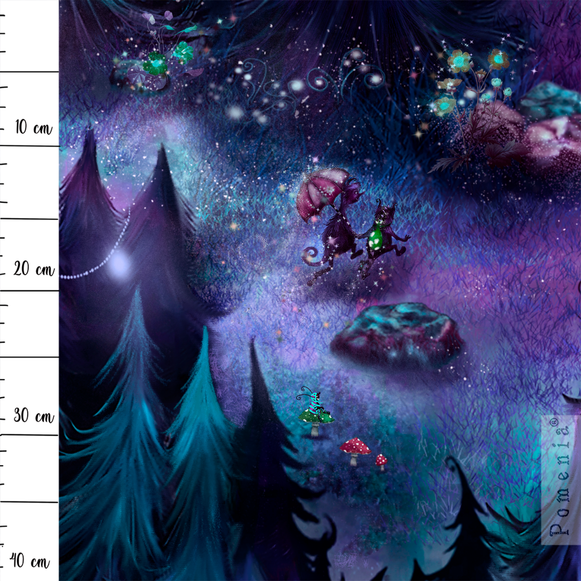 "A Fairy Folk Of Pomenia", lilac, TRIKOO, 40cm - Image 2