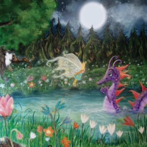 "Pomenia Satuseinä"-  suurenmoinen satutaideteos