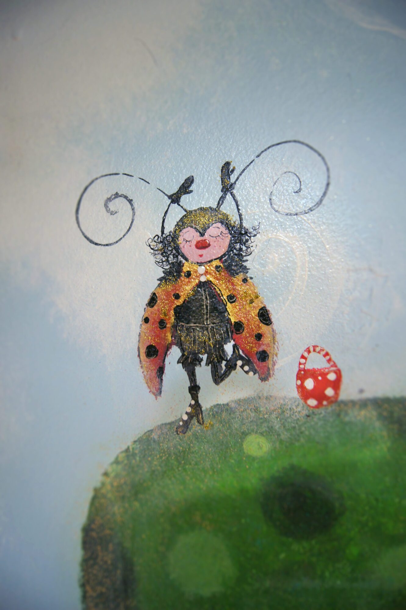 "Uniikki Pomenian Satuhahmo"- satutaiteilijan taidemaalaama suloinen satuhahmo - Image 5