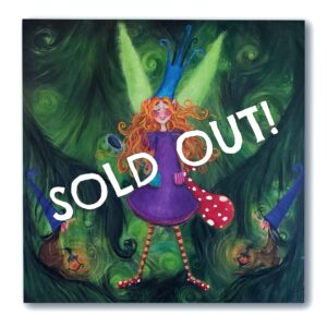 "Ripaus Taikapölyä" -original satutaulu