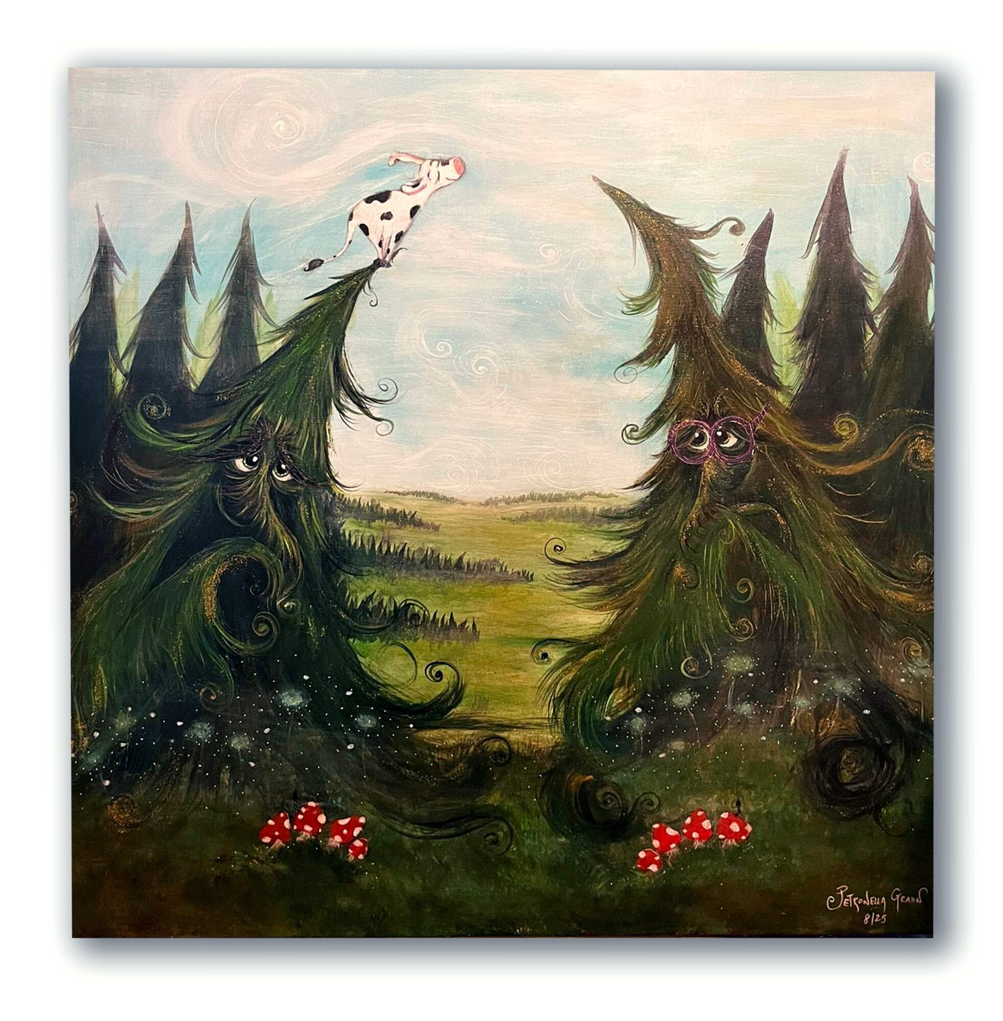 "Mitähän Onnellista ja Mukavaa sitten Tapahtui?" -original satutaulu - Image 2