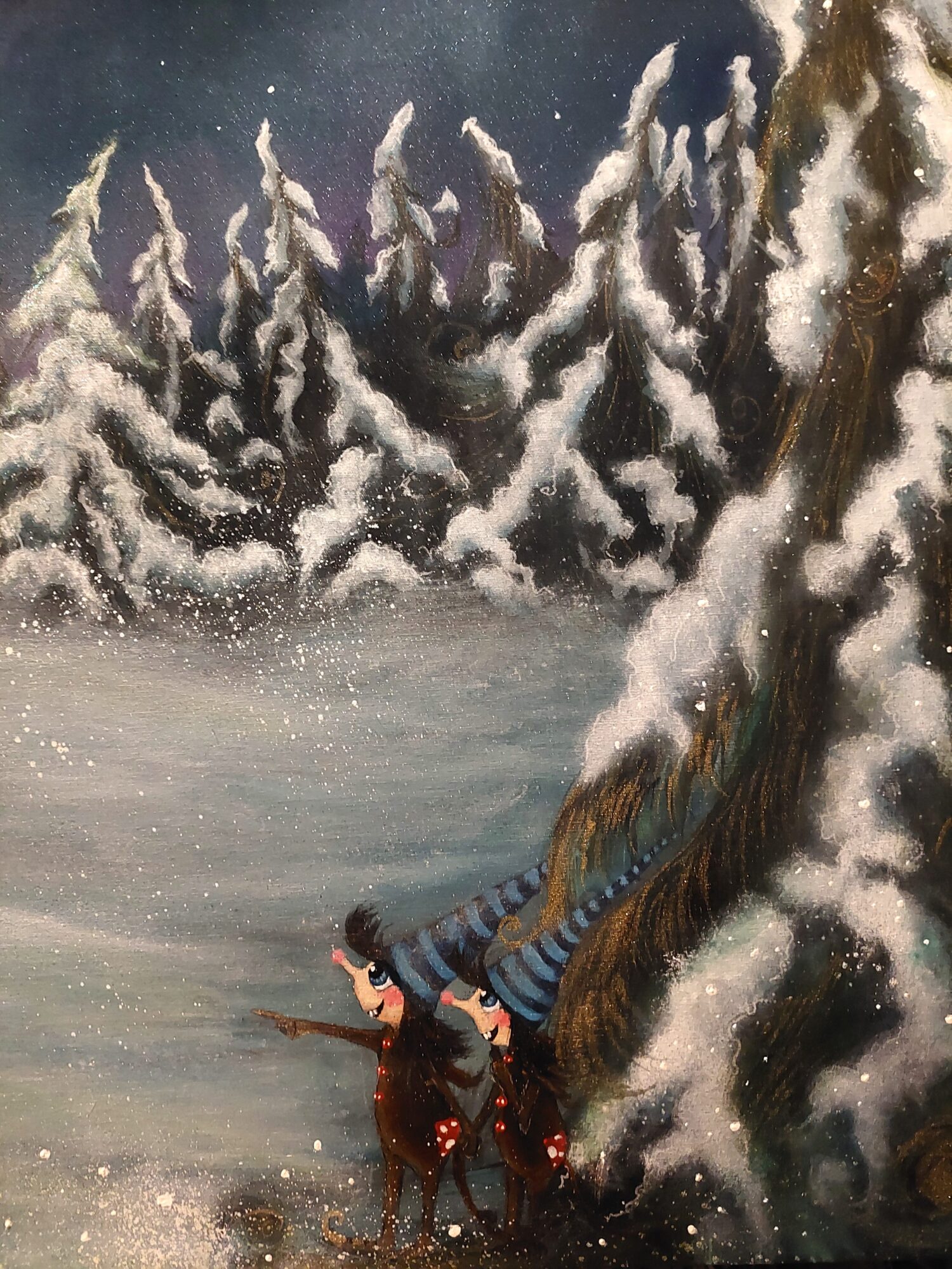 "Taikayö" -original satutaulu - Image 6