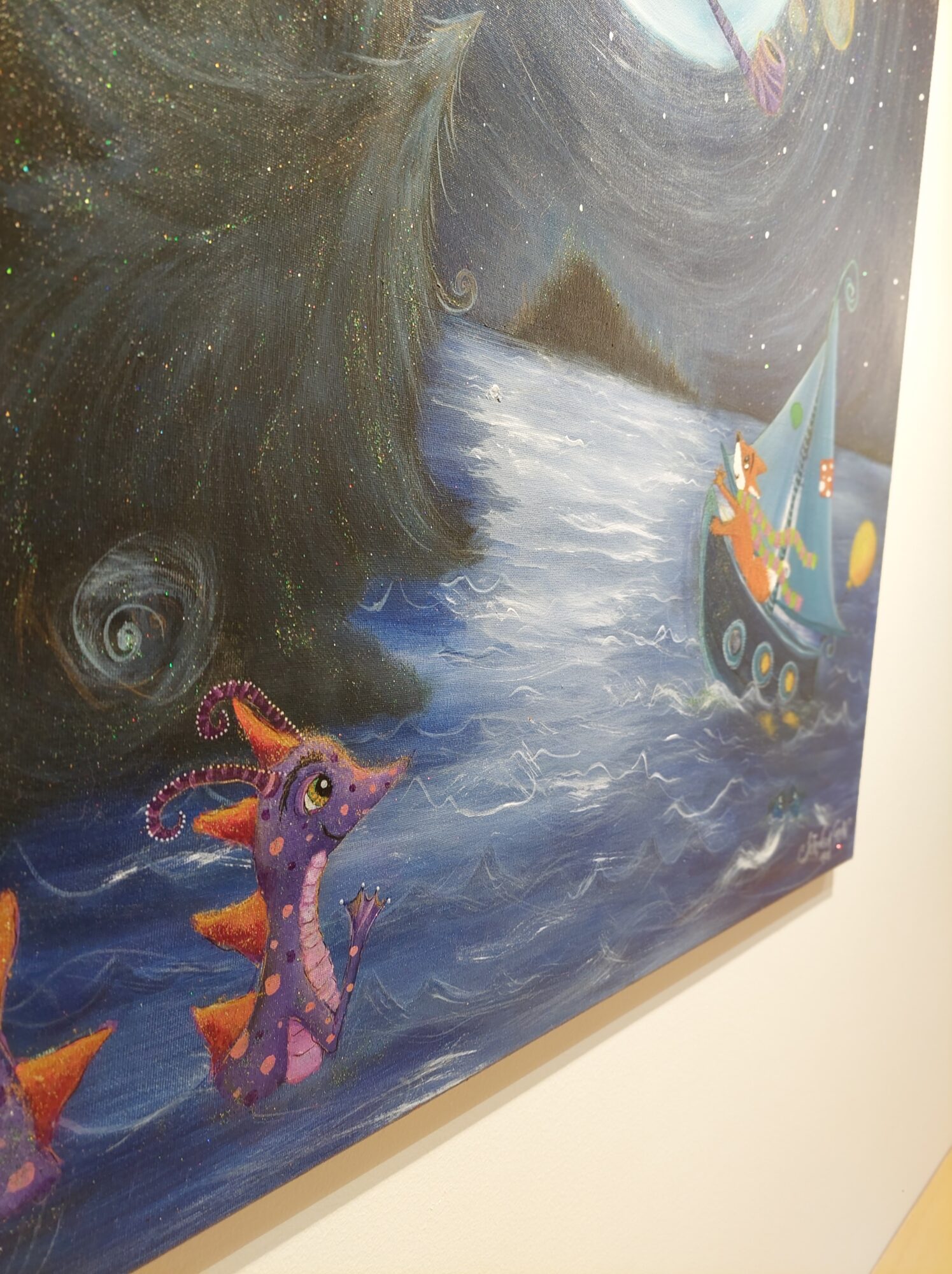 "Seikkailu Alkaa" -original satutaulu - Image 2