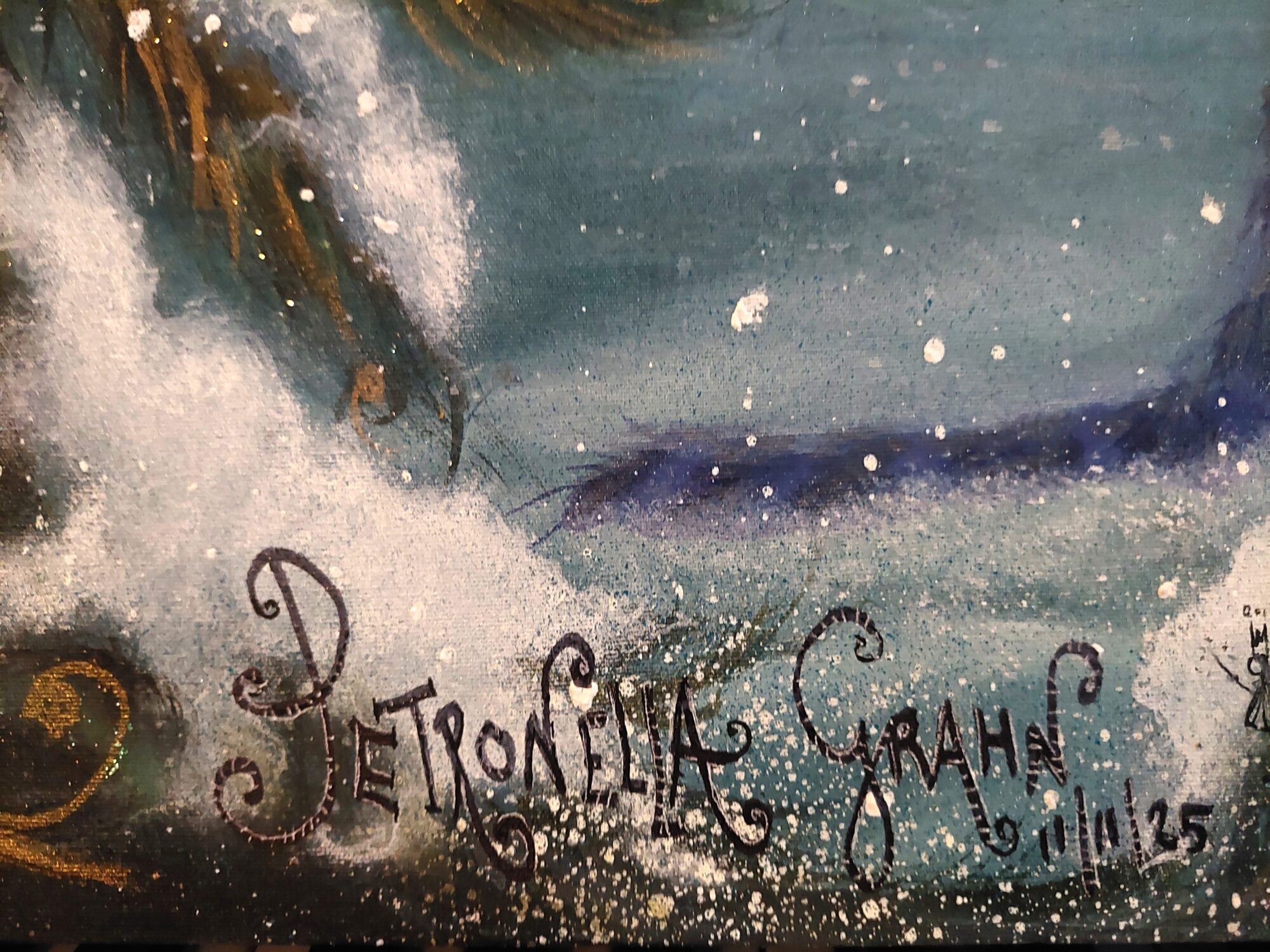 "Taikayö" -original satutaulu - Image 9