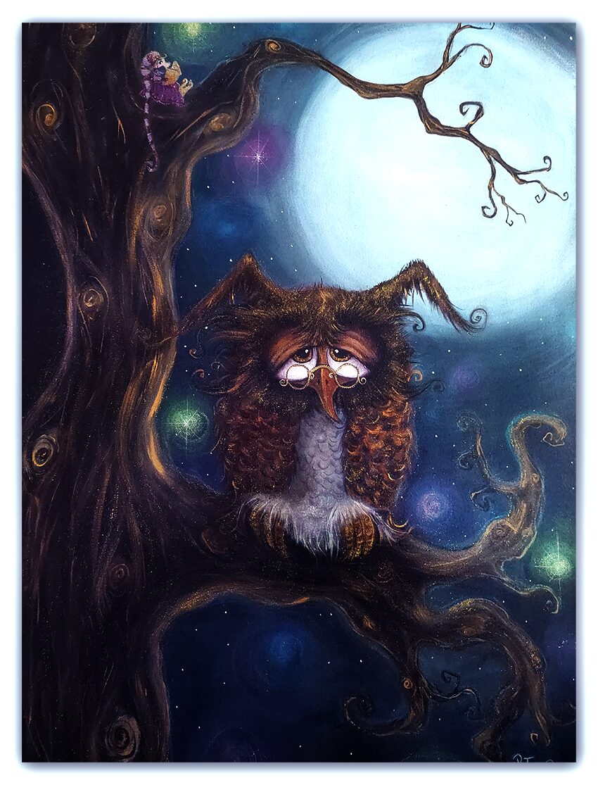 "Kuutamolla" -original satutaulu