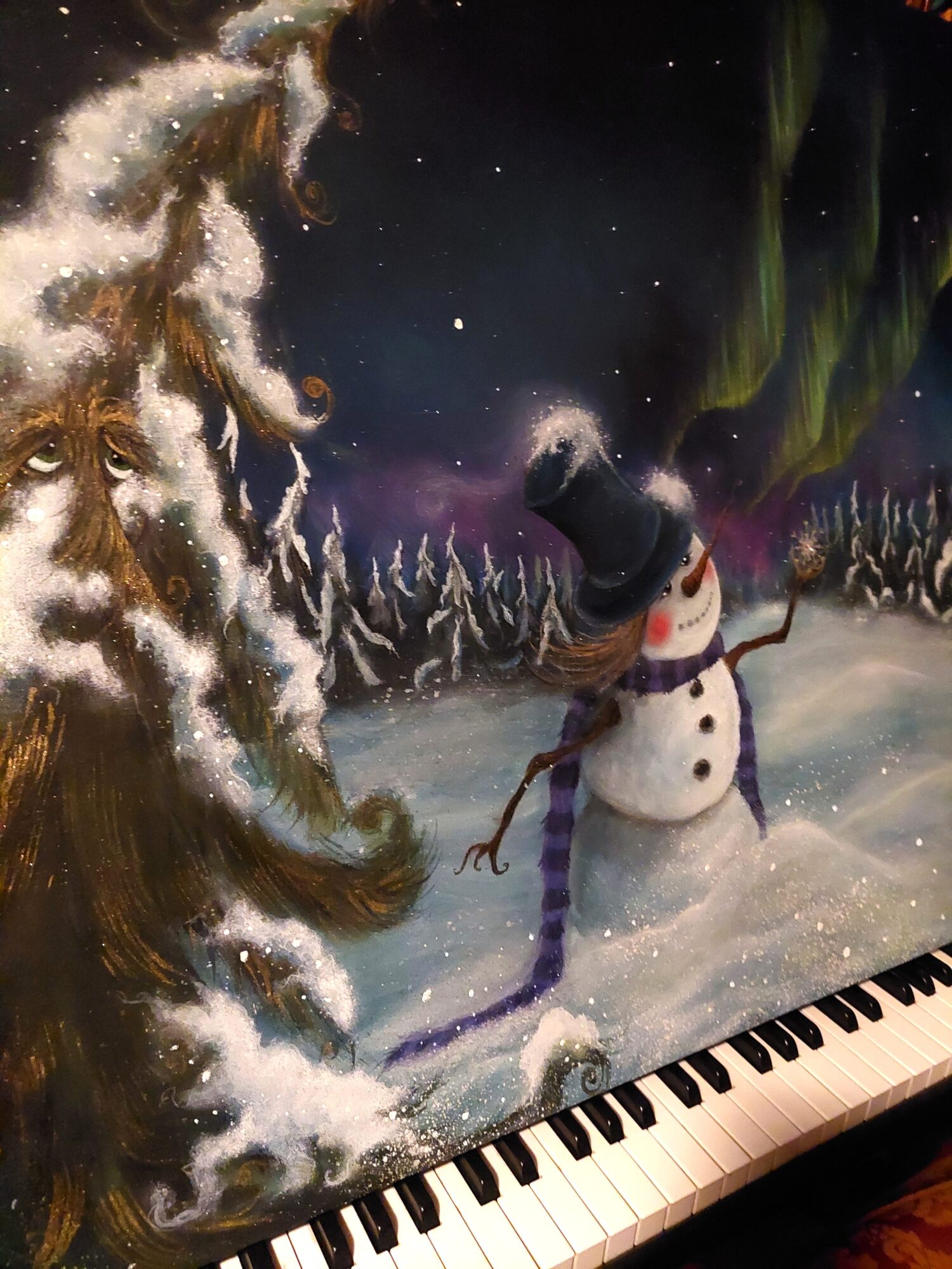 "Taikayö" -original satutaulu