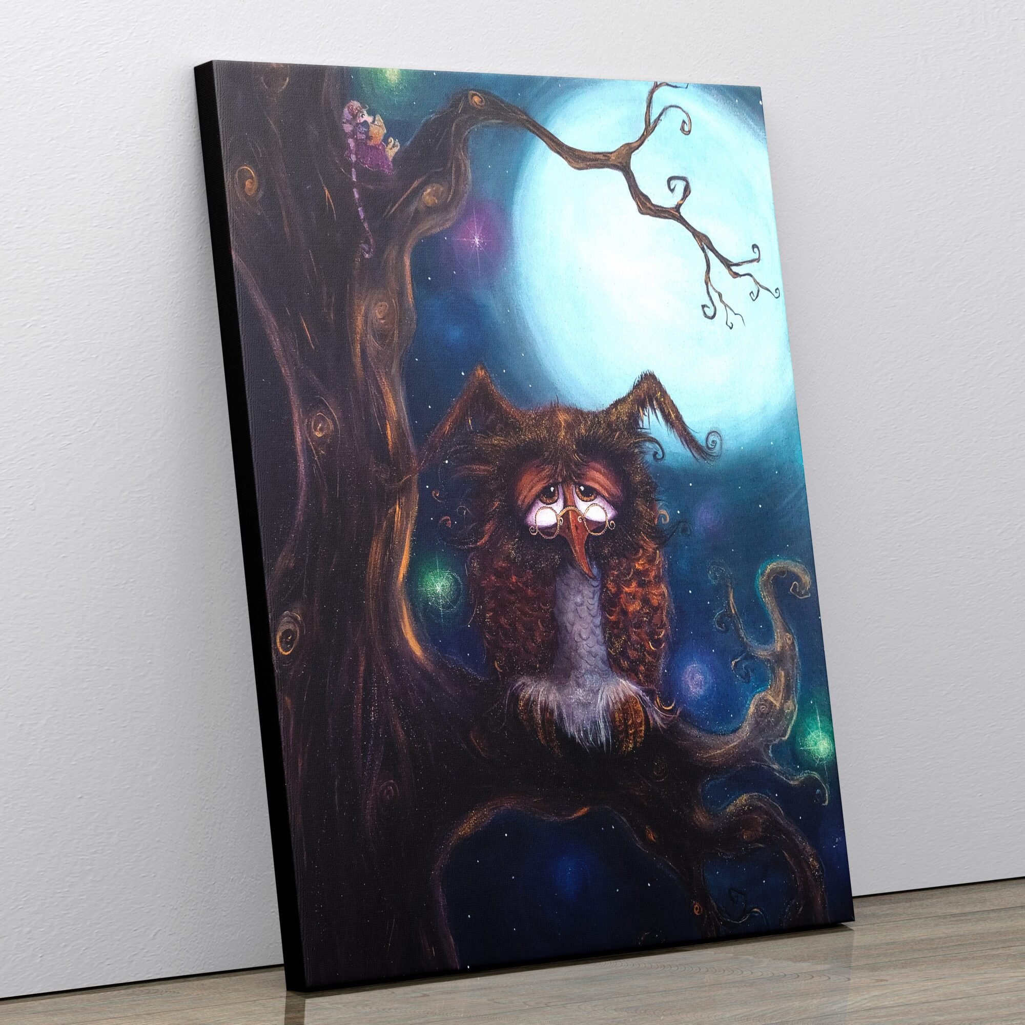 "Kuutamolla" -original satutaulu - Image 5