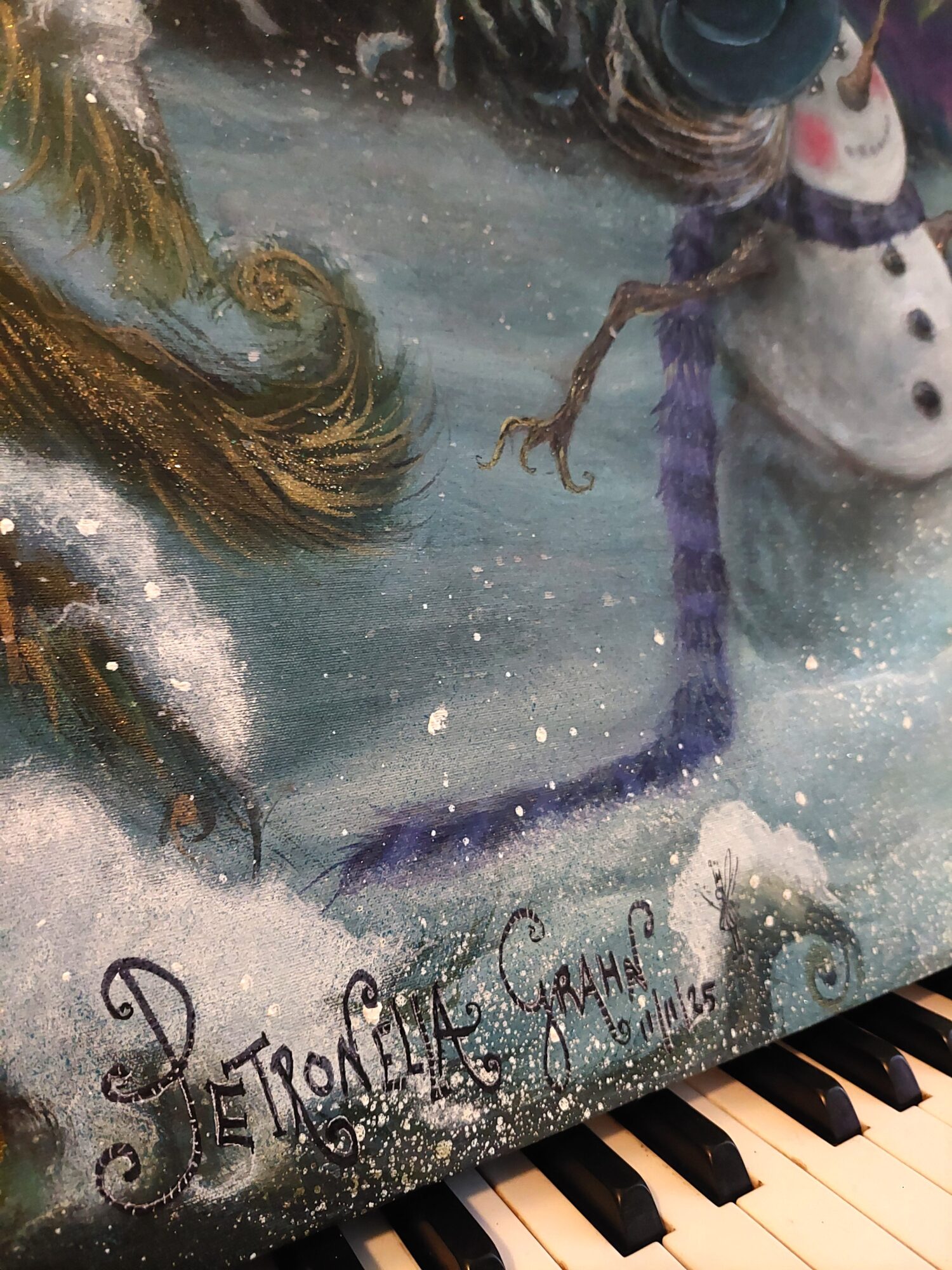 "Taikayö" -original satutaulu - Image 5