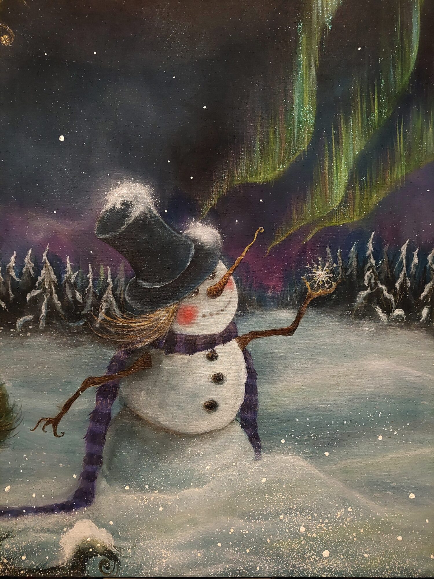 "Taikayö" -original satutaulu - Image 3