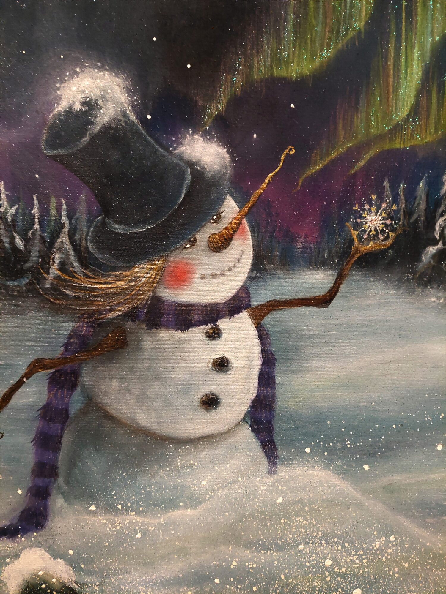 "Taikayö" -original satutaulu - Image 4