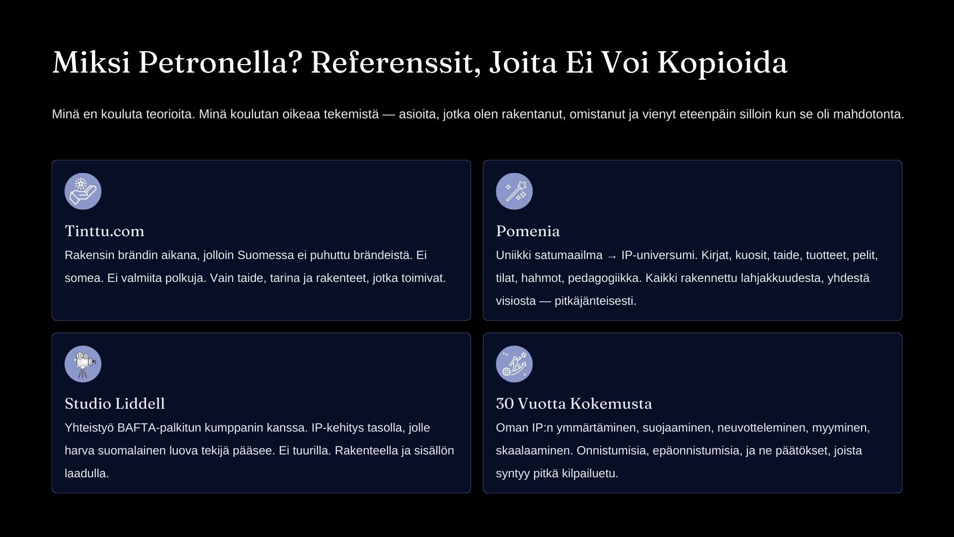 "Menestyksen Salaisuus", Lopeta Puuhastelu ja Ajattele Isosti -koulutuspaketti, TULOSSA 2026 - Image 3