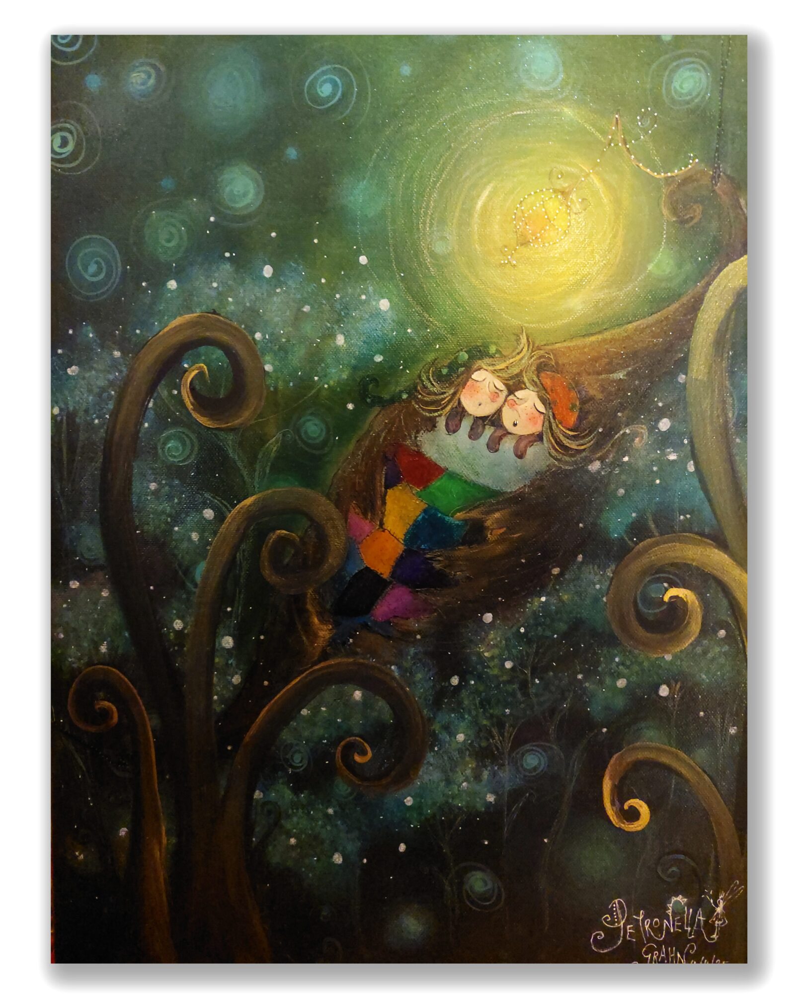 "Veljekset" -original Nitiäinen&Natiainen satutaulu