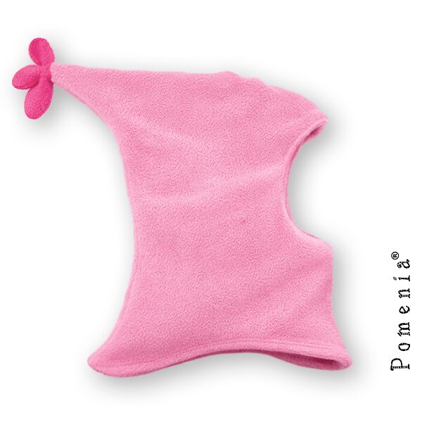 "Keiju Kukkainen", kypärähattu, 2xfleece, pinkki-pioni - Image 2