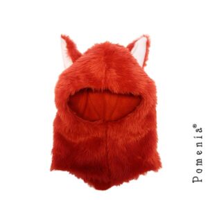 "Pikku Kettu", kypärähattu, teddy-fleece