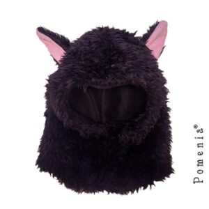 "Kisu", kypärähattu, teddy-fleece