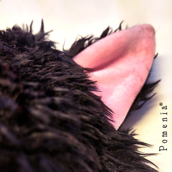 "Kisu", kypärähattu, teddy-fleece - Image 3