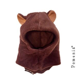 "Karhu", kypärähattu, teddy-fleece