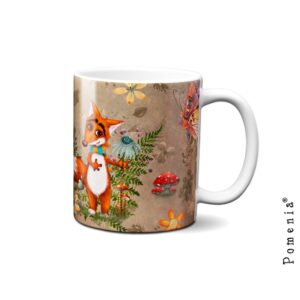 "Pikku Kettu ja satu salainen" -taidemuki, kaarna